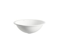 Lavabo encastré Laufen FORM H513FM50001121 450 x 450 x 159 mm, rond, sans perçage pour robinetterie, sans trop-plein, blanc