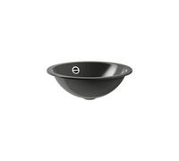 Lavabo encastré Laufen FORM H517FM30191121 400 x 400 x 140 mm, rond, sans perçage pour robinetterie, sans trop-plein, coloris : Fer foncé