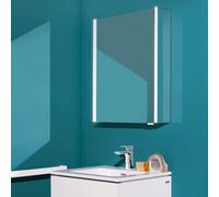 LAUFEN Frame 25 Armoire miroir LED 4084019001441, 60cm, porte à gauche, côté miroir