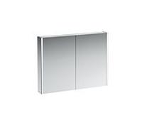 LAUFEN Frame 25 Armoire miroir LED 4086039001441, 100cm, 2 portes, miroir latéral