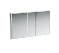 LAUFEN Frame 25 H4087549001451 miroir LED H4087549001451 , 130cm, 3 portes, côté blanc , lumière ambiante
