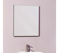 Frame 25 miroir avec cadre aluminium 650mm 650x25x700mm noir mat - LAUFEN H4474039004501