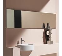 Laufen Miroir Frame 25 H4474109001441 700x1800 sans éclairage cadre en aluminium anodisé brillant