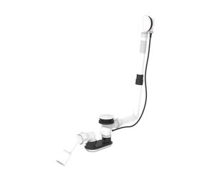 Laufen - Garniture de vidage et trop-plein pour baignoire, blanc brillant H2951422610001