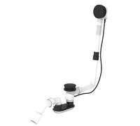 LAUFEN Garniture découlement et de trop-plein, pour baignoire en acier/acrylique sanitaire, H2951424500001, Couleur: Noir Mat