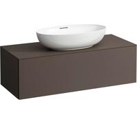 LAUFEN Il Bagno Alessi Élément à tiroirs, découpe au centre, 120x50x37cm, 1 tiroir, H4303110974291