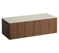 LAUFEN Il Bagno Alessi Élément à tiroirs, plateau en pierre Calce Avorio, sans découpe, 120x50x37cm, 1 tiroir, H4313000976301