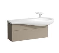 LAUFEN Il Bagno Alessi Meuble sous-lavabo, découpe du siphon à droite, 995x320x440mm, 1 tiroir, H4304310972701, Couleur: Beige perle