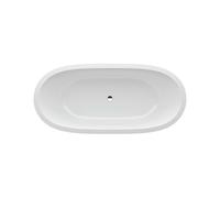 Laufen Il Bagno Alessi One - Baignoire encastrée 178x82 cm, avec éclairage LED et capteur, blanc H2459710006151