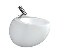 Laufen Il Bagno Alessi One - Bidet suspendu, arrivée d'eau latérale, avec LCC, blanc H8309714003041