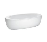 Alessi One Baignoire Ilot 204X102 Cm Avec Tablier Blanc - LAUFEN H2419700000001