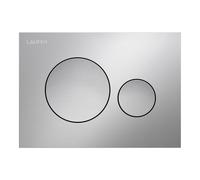 Laufen Ineo bouton de chasse d'eau pour WC chrome mat H9001140070001