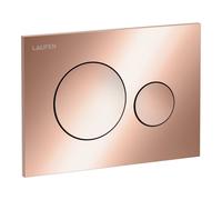 Laufen Ineo bouton de chasse d'eau pour WC doré H9001141620001