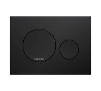 Laufen INEO - Plaque de déclenchement, noir mat H9001147160001
