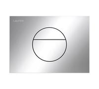 Plaque de commande ineo sunrise dispositif double chasse chromé 203x6x145mm - LAUFEN H9001120040001