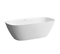 Laufen Baignoire en îlot Ino H2313020000001 170 x 75 cm ovale blanche