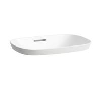 LAUFEN INO lavabo encastré, sans trou pour robinet, avec trop-plein, 500x365mm, H8173027571091, Couleur: Blanc mat