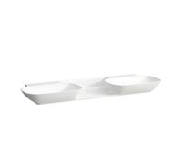 Lavabo double ino 142 blanc - LAUFEN H8143040001121