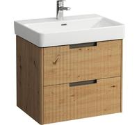 LAUFEN Juna Meuble sous-lavabo, 2 tiroirs, système de rangement inclus, pour H810964, 621x446x515mm, H4115021092671