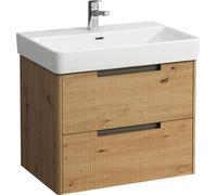 LAUFEN Juna Meuble sous-lavabo, 2 tiroirs, système de rangement inclus, pour H810967, 669x446x515mm, H4115121092671