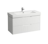 LAUFEN Juna Meuble sous-lavabo, 2 tiroirs, système de rangement inclus, pour H813966, 1021x446x515mm, H4115321099991
