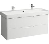 LAUFEN Juna Meuble sous-lavabo, 2 tiroirs, système de rangement inclus, pour H814965, 1168x446x515mm, H4115421099991