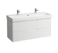 LAUFEN Juna Meuble sous-lavabo, 2 tiroirs, système de rangement inclus, pour H814965, 1168x446x515mm, H4115421092601