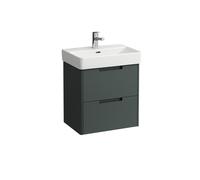 LAUFEN Juna Meuble sous-lavabo, 2 tiroirs, système de rangement inclus, pour H818958, 521x361x515mm, H4114721092661, Couleur: Trafic gris