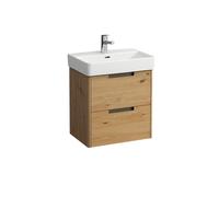 LAUFEN Juna Meuble sous-lavabo, 2 tiroirs, système de rangement inclus, pour H818958, 521x361x515mm, H4114721092671, Couleur: ChÃªne sauvage