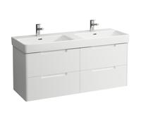 LAUFEN Juna Meuble sous-lavabo, 4 tiroirs, système de rangement inclus, pour H814968, 1269x446x515mm, H4115541099991, Couleur: multicolore