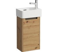 LAUFEN JUNA pour sous-lavabo VAL, 1 porte, charnières à droite, SoftClose, pour H815280, 315x205x515mm, H4115621092671, Couleur: ChÃªne sauvage