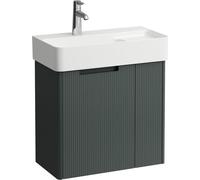 LAUFEN JUNA pour sous-lavabo VAL, 2 portes, SoftClose, pour H815285, 572x294x515mm, H4116031092661, Couleur: Trafic gris