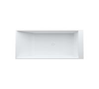 Kartell baignoire 170x75 inde fente tp blanc - LAUFEN H2223320006161