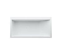 LAUFEN Kartell baignoire H2243310006161 170 x 86 cm, coin gauche, avec éclairage LED, blanc