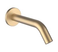 LAUFEN Kartell Bec déverseur pour baignoire, saillie 175 mm, H3713300830601, Couleur: Or pâle mat