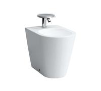 LAUFEN match0 Kartell Bidet 8323314003021 blanc LCC, 37x54,5cm, 2000 , avec vidage et trop-plein