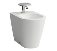 LAUFEN support Kartell Bidet 8323317573021 blanc mat 37x54,5cm, 2000 , avec vidage et trop-plein