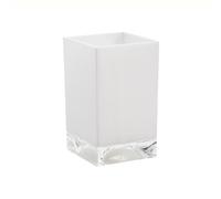 LAUFEN Kartell Boxy Gobelet, L/P/H : 70/70/120mm, H3823300900001, Couleur: Blanc
