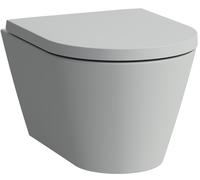 Laufen Kartell cuvette de wc suspendue sans bride gris mat H8203337590001