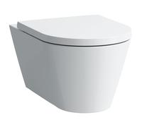 Laufen Kartell ensemble cuvette + abattant suspendue blanc brillant H8663300000001
