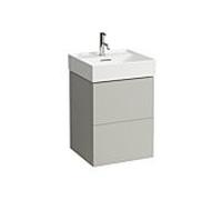 LAUFEN Kartell H4075090336411 48x60x45cm, 2 tiroirs, gris galet