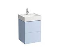 LAUFEN Kartell H4075090336451 48x60x45cm, 2 tiroirs, gris-bleu