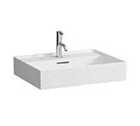 LAUFEN Kartell H8163337571041 , 60x46cm, blanc mat, overl. & Hahnl., Céramique saphir