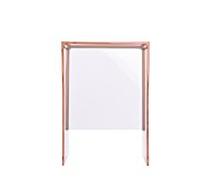 Kartell laufen tabouret 'max beam' plastique 330x280x465mm rose poudré - LAUFEN H3893300930001