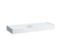 Laufen Kartell - Lavabo 120x46 cm, SaphirKeramik, blanc H8133320001121