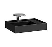 Kartell lavabo 60 + tablette d p1tr noir - LAUFEN H8103340201111