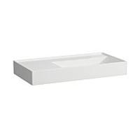 Lavabo asymétrique gauche kartell 90x46 blanc mat - LAUFEN H8103397571121