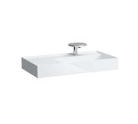 Laufen Kartell - Lavabo 90x46 cm, avec 1 trou pour robinetterie, SaphirKeramik, blanc H8103390001111