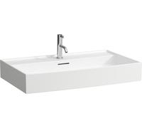 LAUFEN Kartell lavabo à encastrer, 3 trous pour robinet, avec trop-plein, 800x460mm, H8103364001081