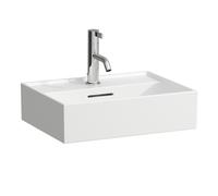 LAUFEN Kartell lavabo à poser, 1 trou pour robinet, avec trop-plein, 450x340mm, H818330A001041, Couleur: Blanc avec LCC Active